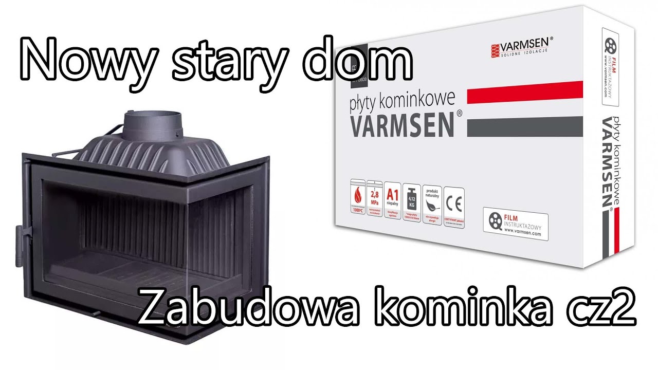 Zabudowa kominka narożnego cz2 - 7 miesiąc prac (Nowy Stary Dom)