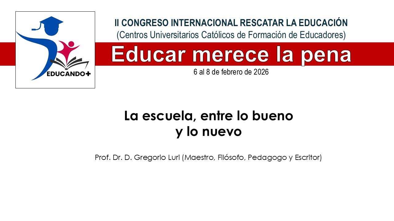 Conferencia de clausura.