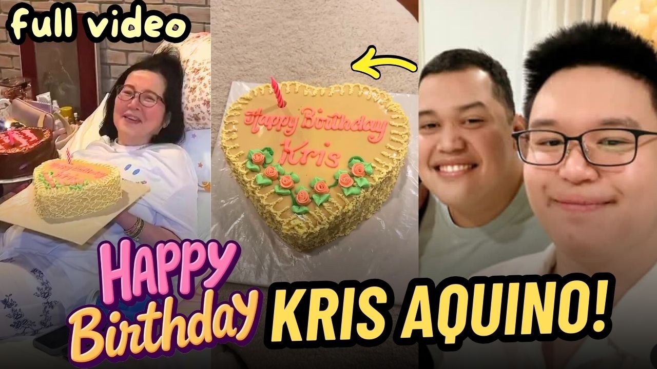 🔥FULL VIDEO: HAPPY 55th BIRTHDAY, KRIS AQUINIO and HAPPY VALENTINE'S DAY🔴WE LOVE YOU!♥️