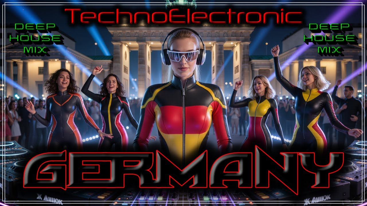 GERMANY. DEEP HOUSE MIX. ELECTRONIC MUSIC