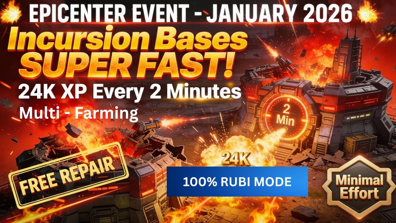🔥 24 000 XP за 2 минуты ⚡ Быстрое создание базы для многократных вторжений | Финальное наверстыва...