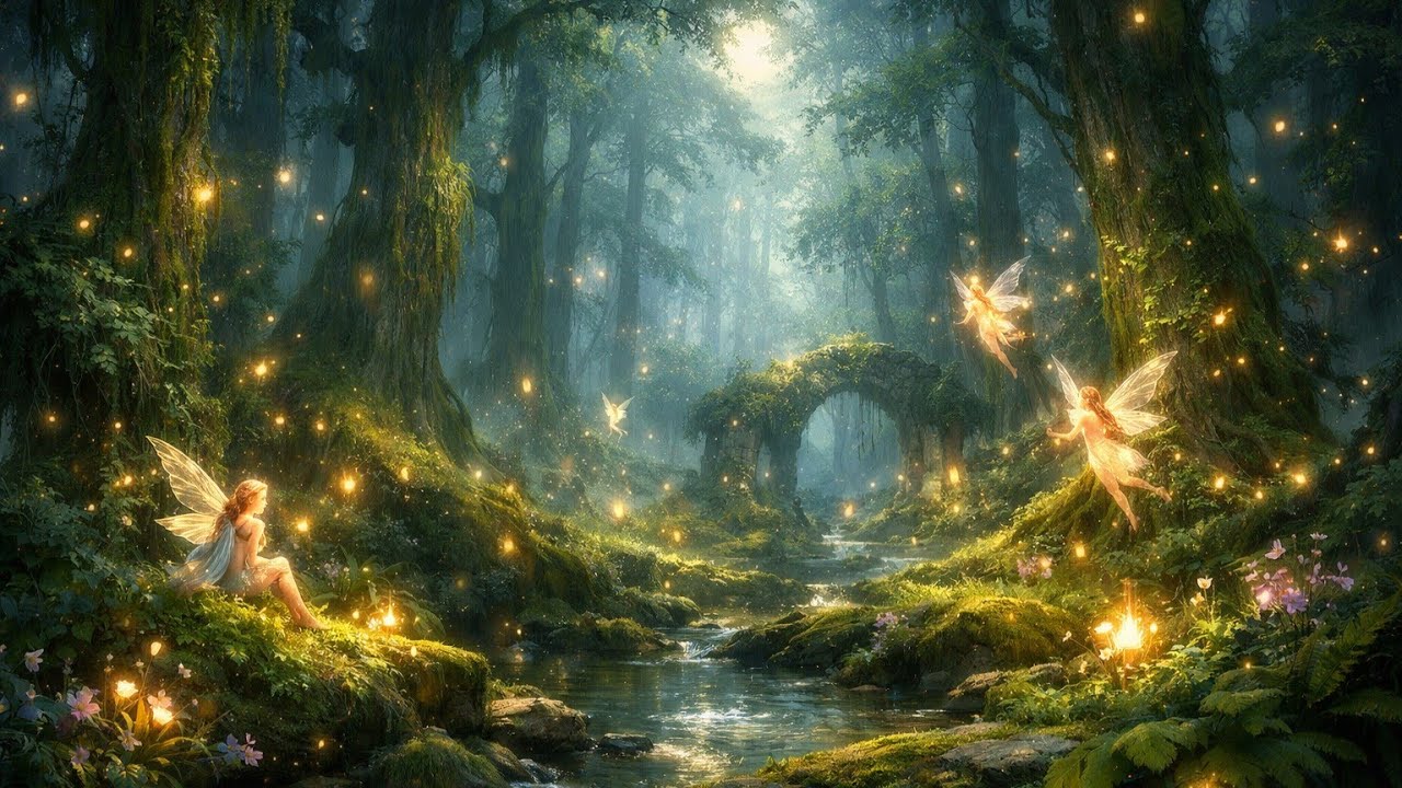 Enchanted Fairy Forest | Magical Ambient Music for Relaxation