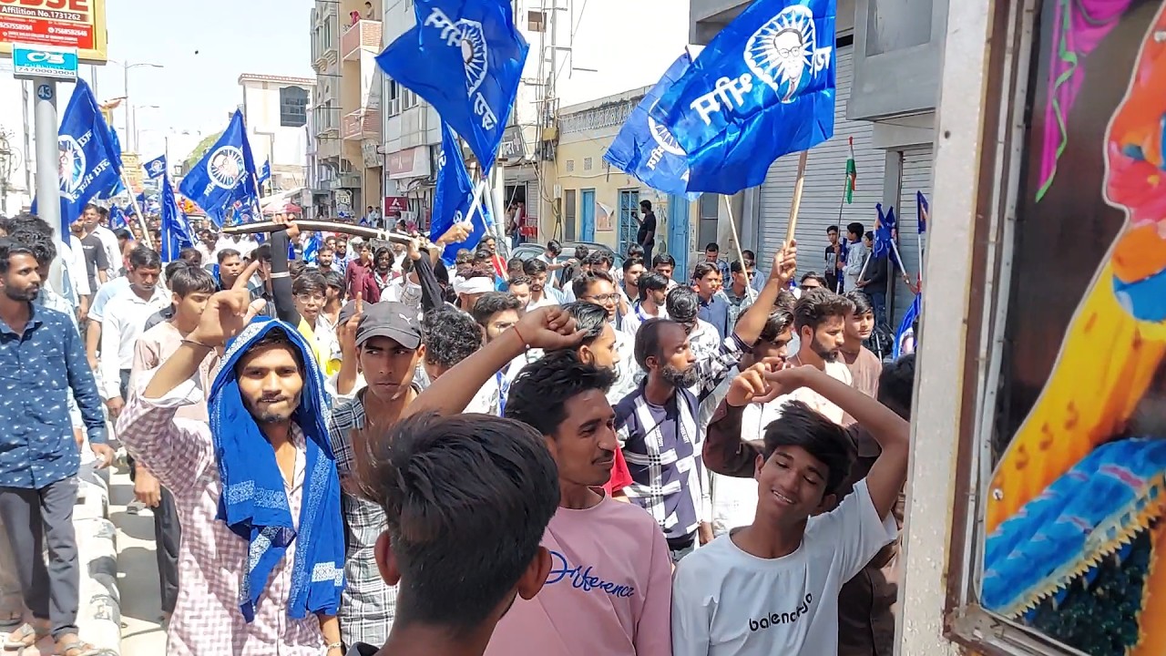 बाबा साहेब की जयंती पर सुजानगढ़ में रैली / Dr Bhimrav Ambedkar Janmdin Rally Sujangarh