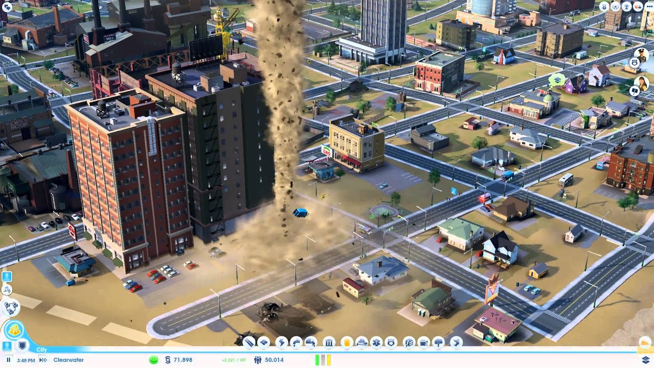 SimCity: Meteors, Earthquake & Tornado