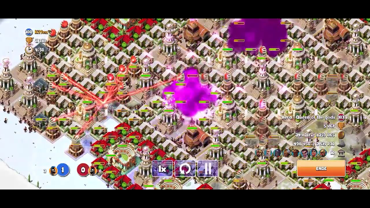 Hera - Queen of the Gods again but with Ares  - Gods of Olympus