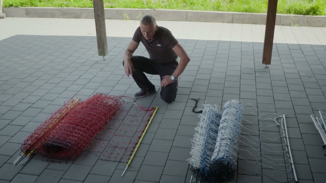 Vidéo explicative - Filets de clôture pour pâturage