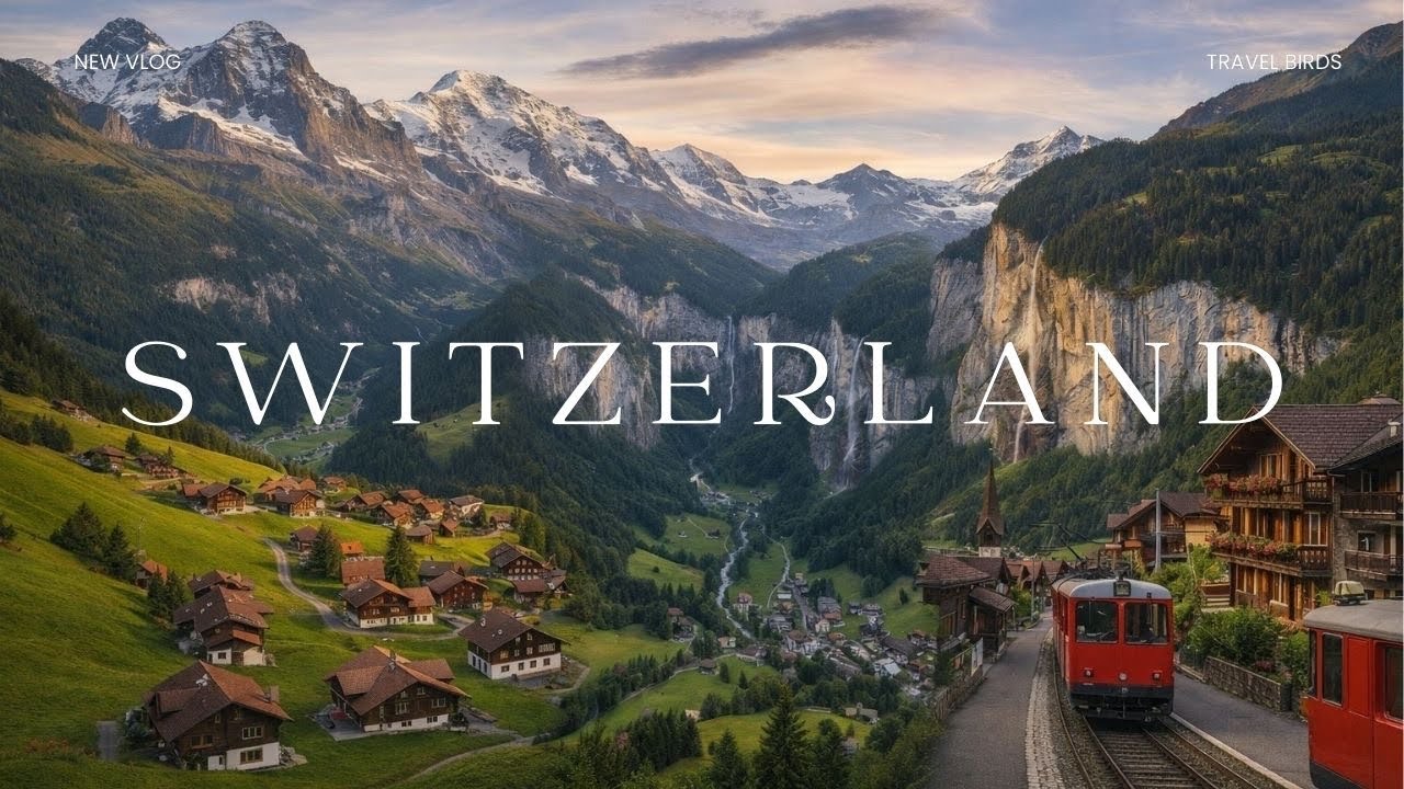 Switzerland&rsquo;s Most Beautiful Towns 🇨🇭 | Lauterbrunnen, M&uuml;rren, Grindelwald & Interlaken Travel Guide