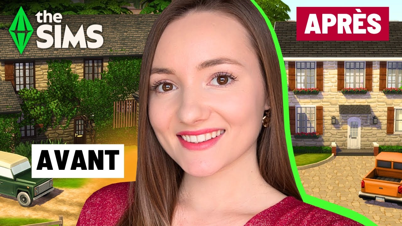 Je rénove VOS maisons | On modernise un corps de ferme pour une famille recomposée | LES SIMS 4