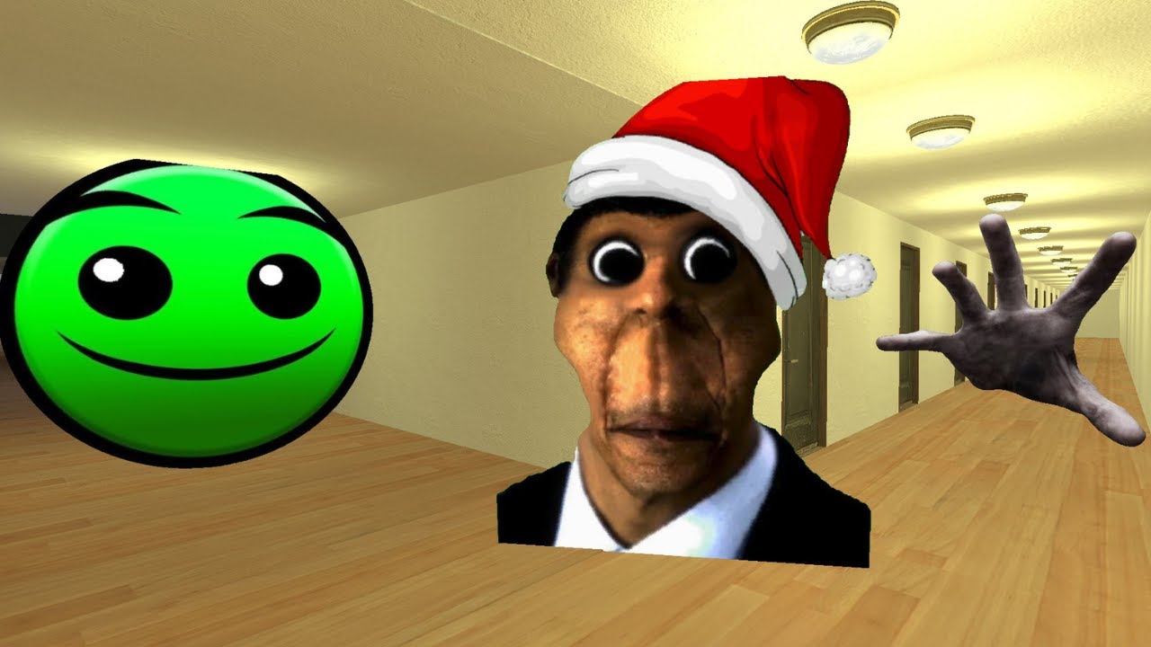 FIRE IN THE HOLE CHRISTMASOBAGA AND HAND1 ALL GMOD BOTS IN HOTEL ROOMS#gmod_#nextbots_#shorts
