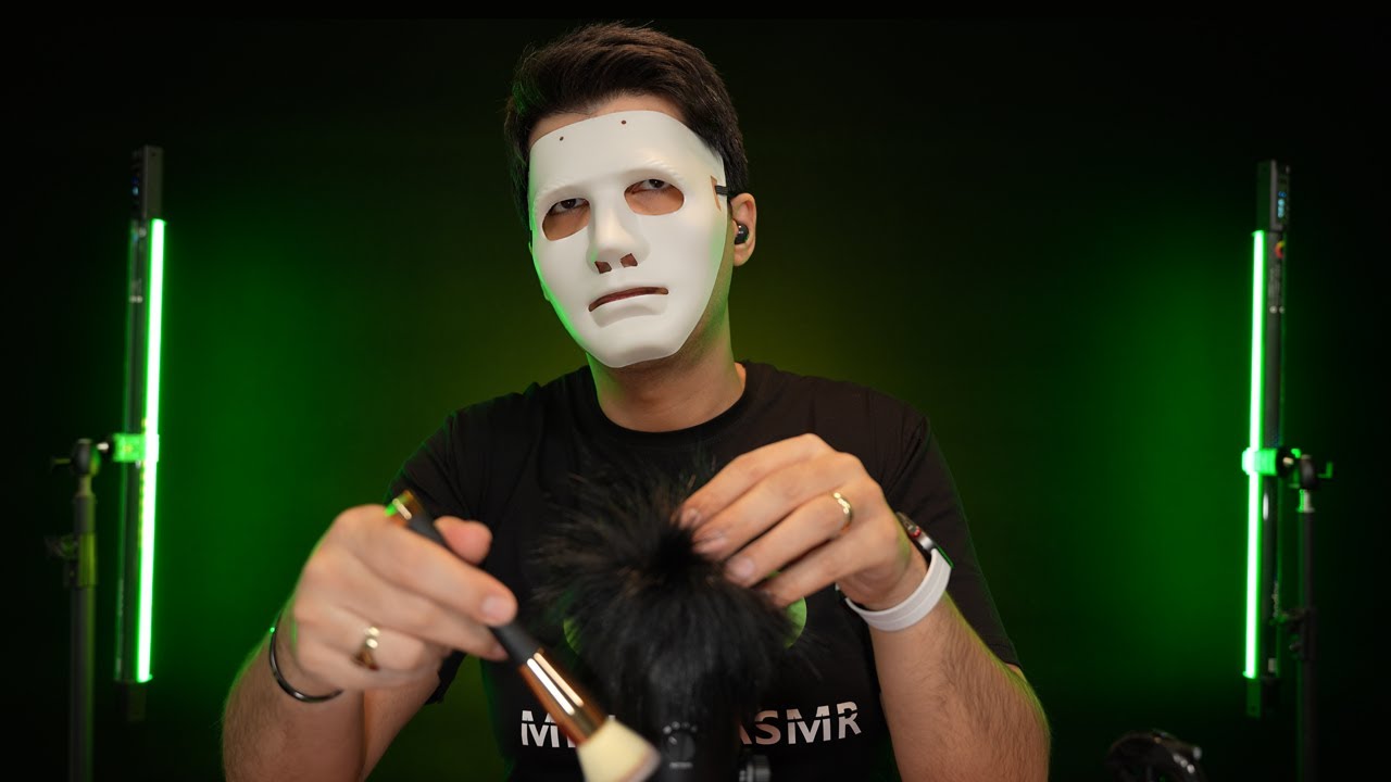 ASMR-стрижка ✂️ Voidface подравнивает мой микрофон