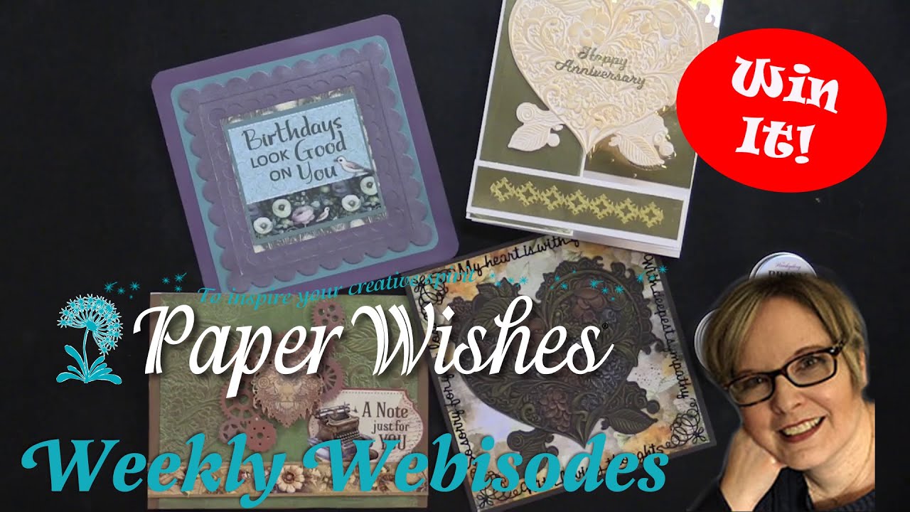 Card Ideas Using 3D Heart Embossing Folder & Metallic Waxes by Hunkydory | PaperWishes.com