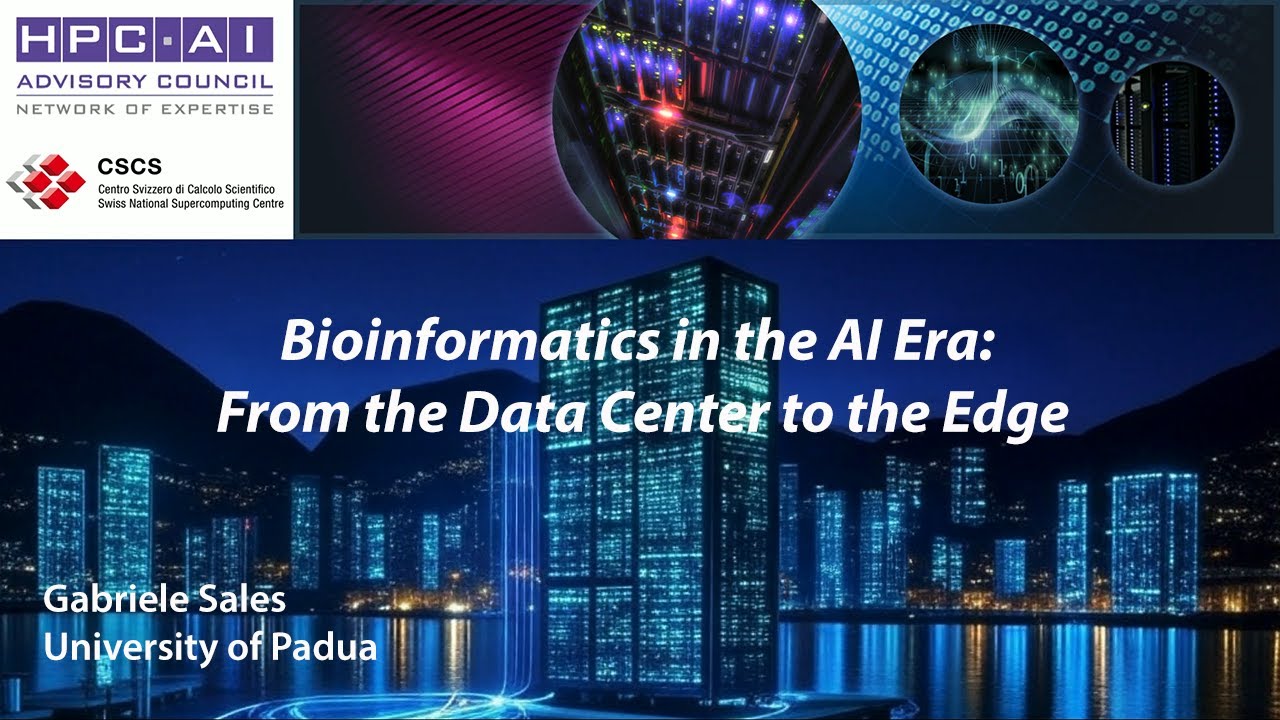 2025 Swiss Conference:  Bioinformatics in the AI Era: From the Data Center to the Edge