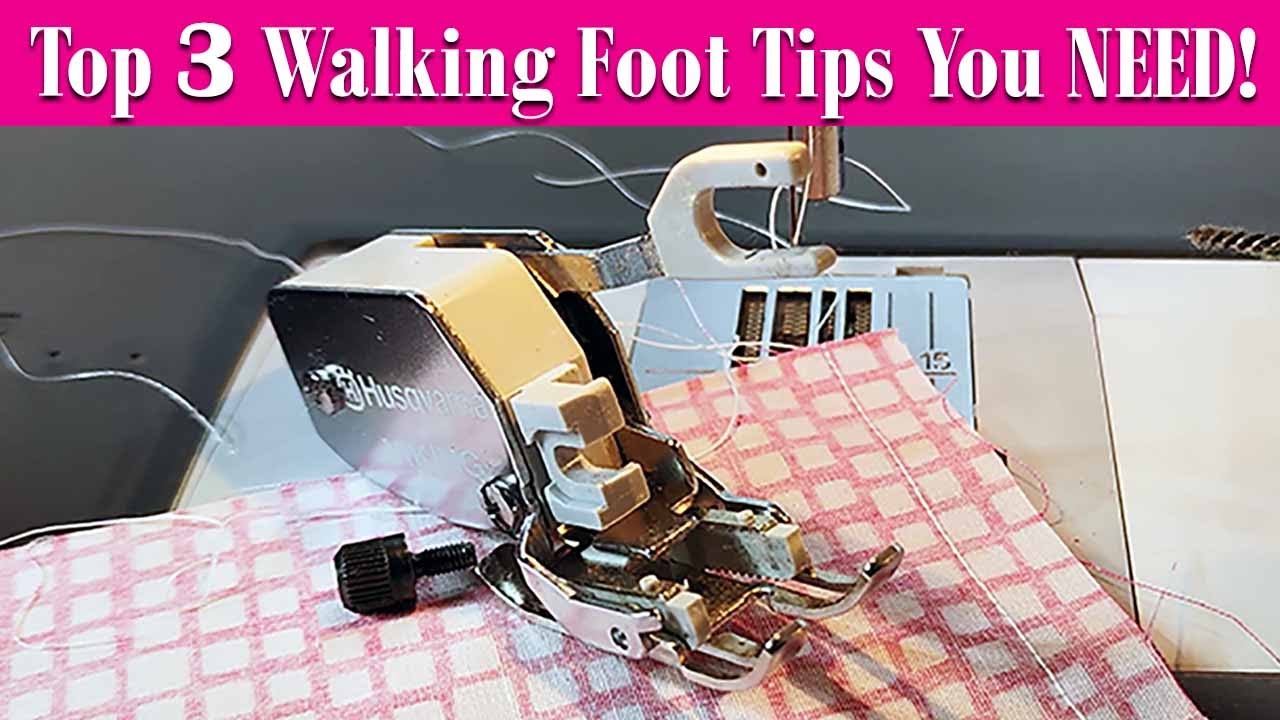 Master Walking Foot Quilting: Essential Tips to Quilt Like a Pro!