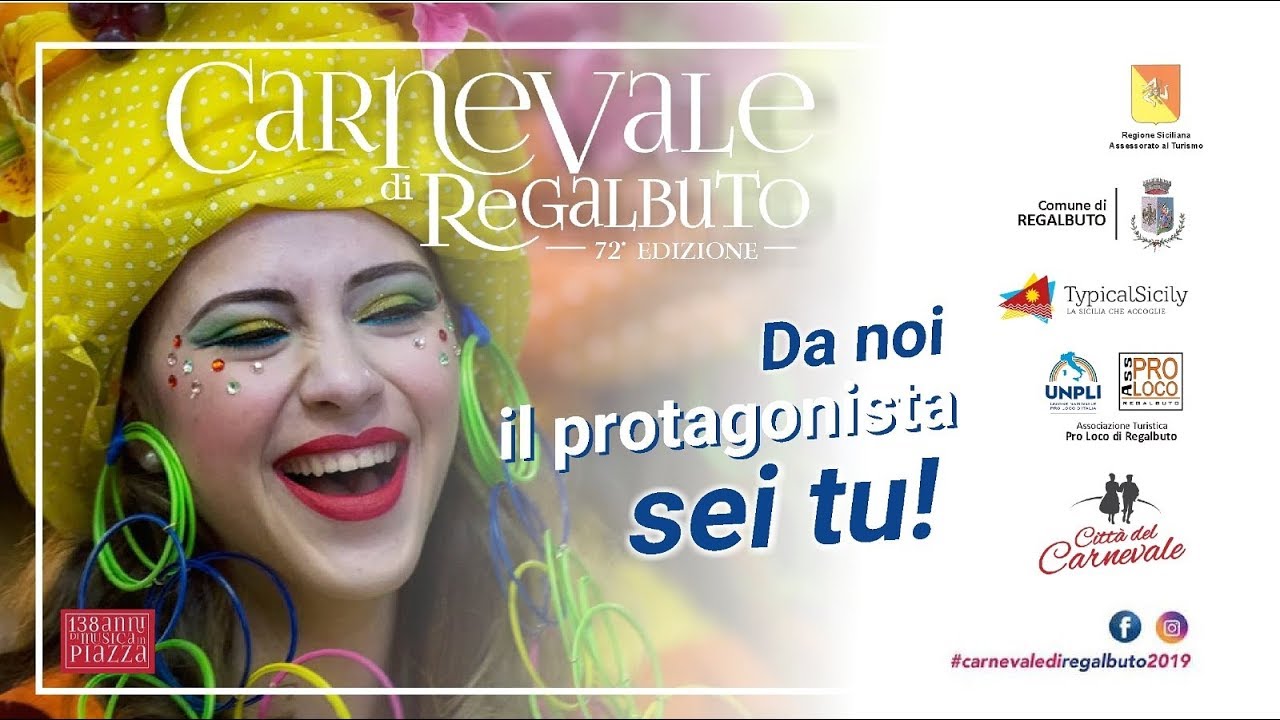 Carnevale di Regalbuto 2019  -  72° Edizione (Official video)