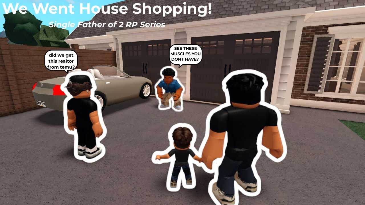 Going House Shopping! **CRAZY REALTOR** Roblox Bloxburg Roleplay