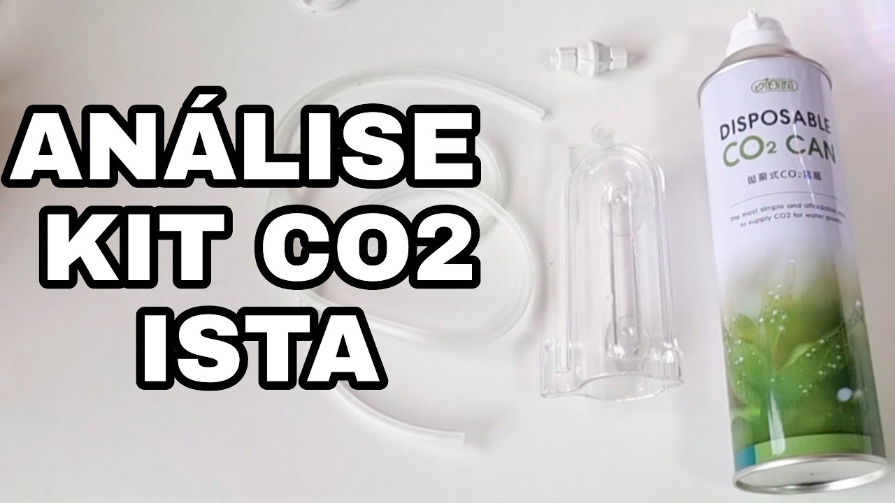 Analise kit CO2 Ista com refil em lata