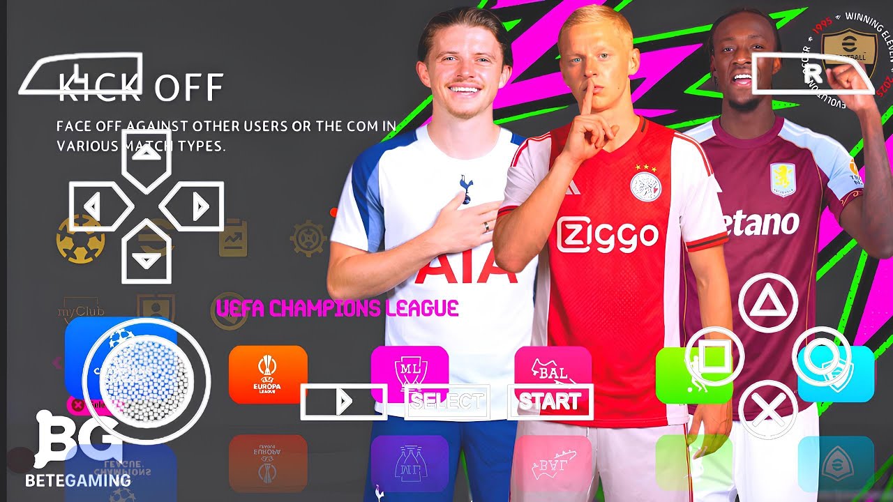 eFootball PES 2026 PPSSPP Полное обновление Трансферы Игроки Новое меню HD и новые мини-комплекты...