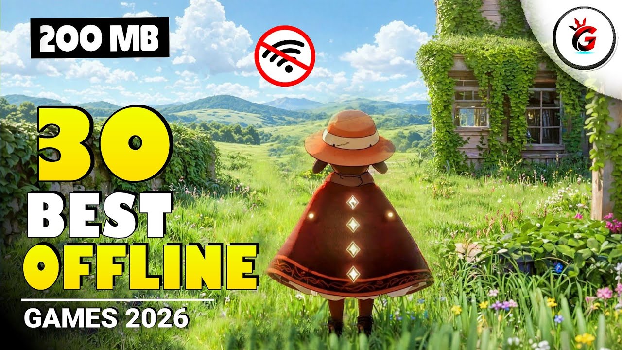 Top 30 Best OFFLINE Mobile Games On Android & iOS Under 200Mb | Best Offline Android Games 2026