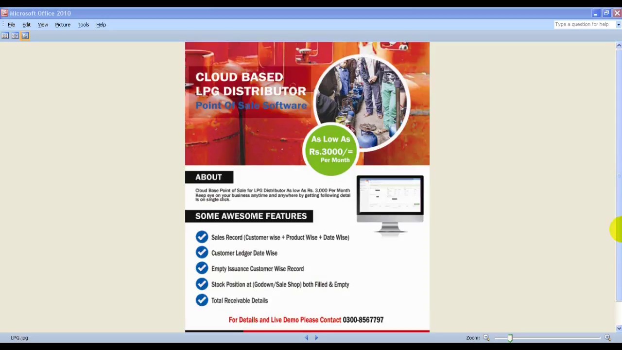 LPG Software - Cloud Based LPG Distributor Point of Sale Software