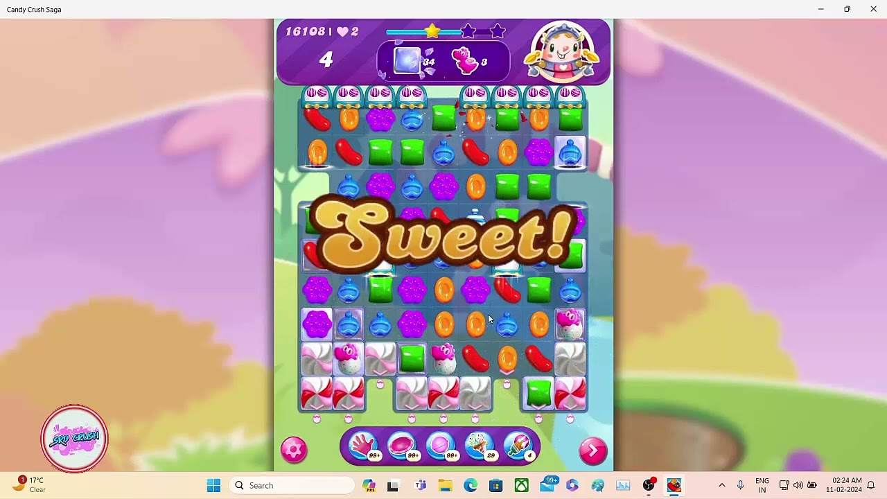 Candy Crush Saga Level 16108