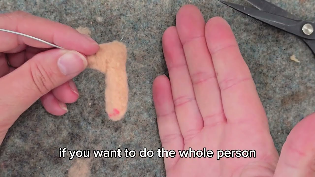 How to Needle Felt Realistic Feet | Fiber Sculpting Tips for Figurative Felting