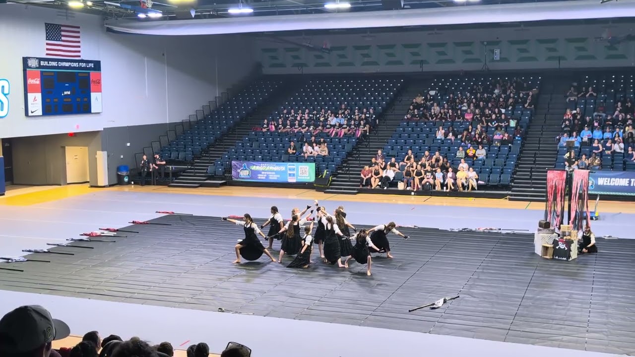 Traditions Winterguard at UWF 2/14/2026 - Audio Removed