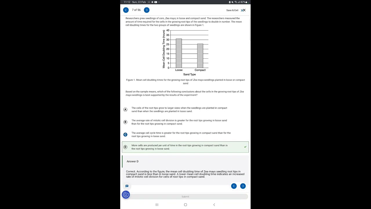 Gr11S Biology Ap Classroom T2 Wk 8 