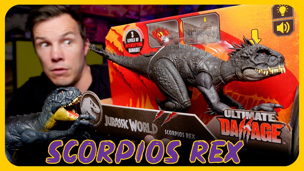 Раскрыта НАСТОЯЩАЯ разница между двумя игрушками Scorpios Rex | Обзор Ultimate Damage Scorpios Rex