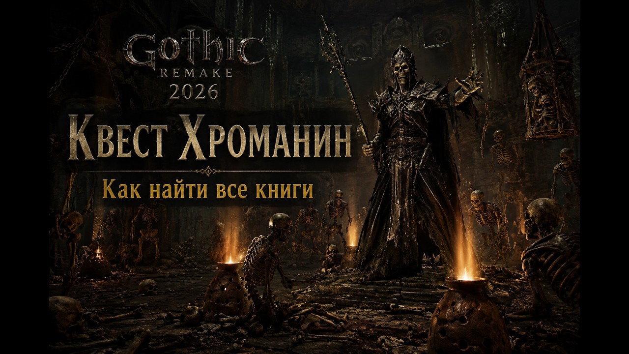ХРОМАНИН &mdash; СЕКРЕТНЫЙ КВЕСТ В Gothic 1 Remake (2026) 💀 ПОЛНОЕ ПРОХОЖДЕНИЕ