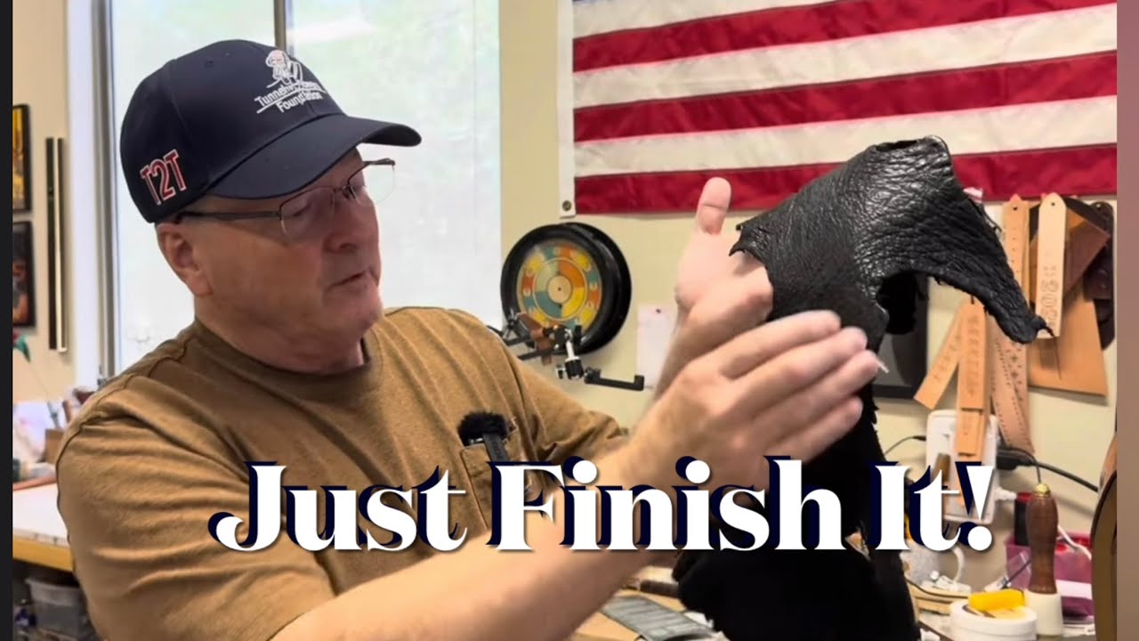 How To Use Exotic Leather | Make A One Of A Kind Gift #leathercraft #leatherwork #leather