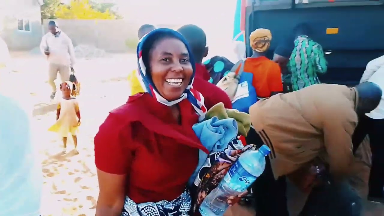 Servos de MUEDA hoje visitam a Igreja Pentecostal fogo celestial de Pemba 