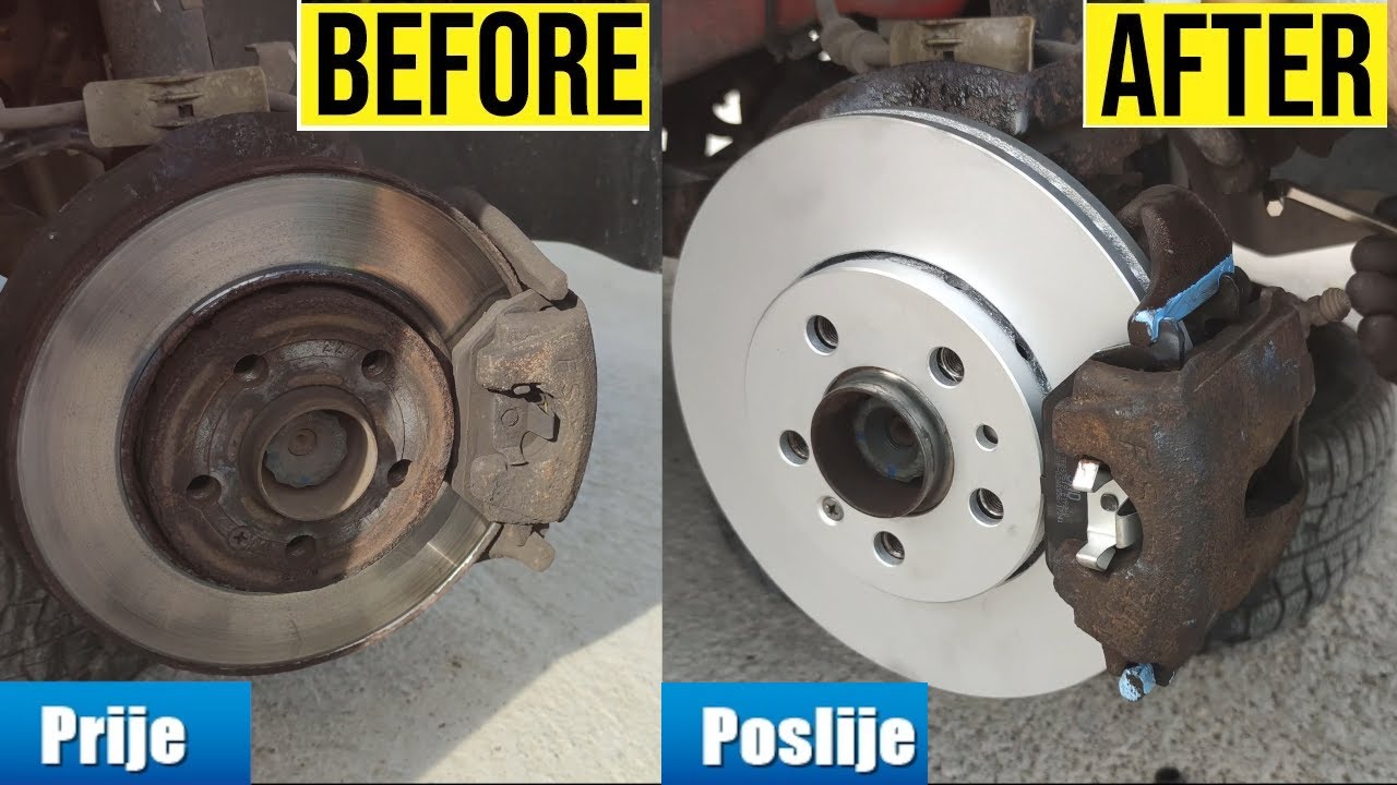 Zamjena kočionih diskova i pločica | VW POLO | How to Change Front Brake Pads and Rotors (Guide)