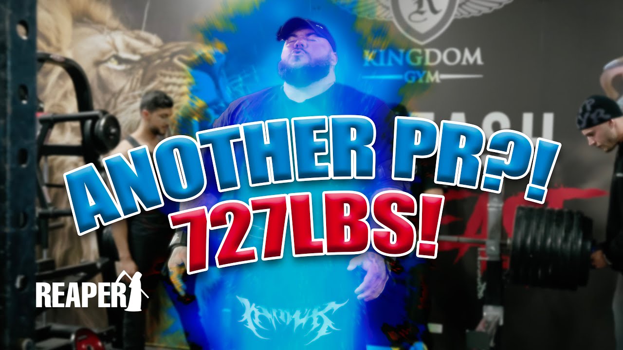 INSANE 330KG/727LB BENCH PRESS PR GYM REAPER