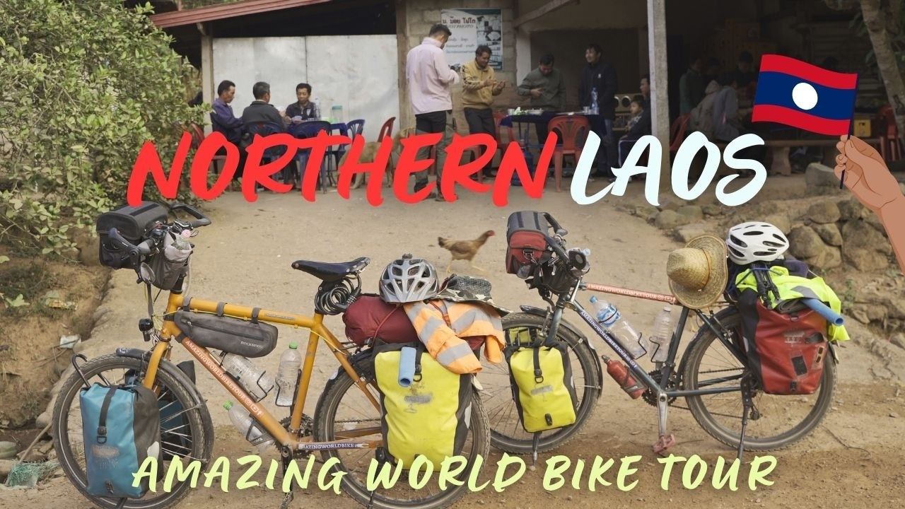 Exploring the REAL Laos | Bike touring off the beaten path #46