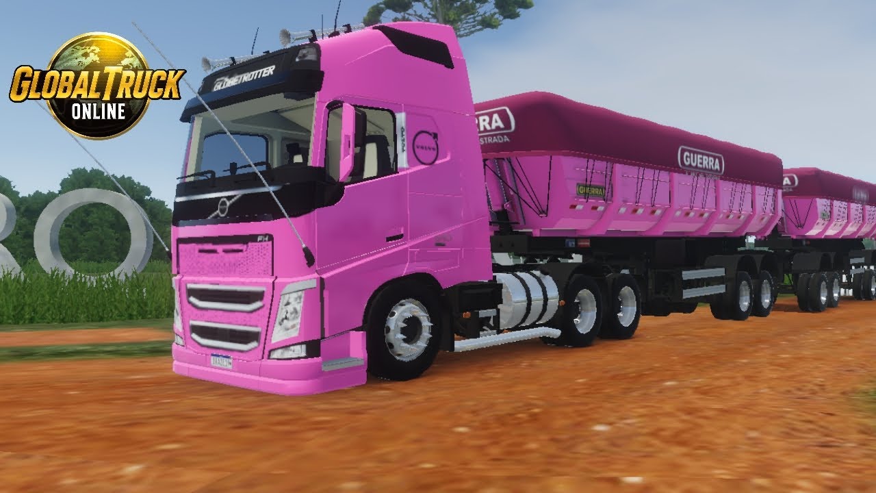 FH rosa 🩷 na presença no (GLOBAL TRUCK ONLINE)🚚🚛