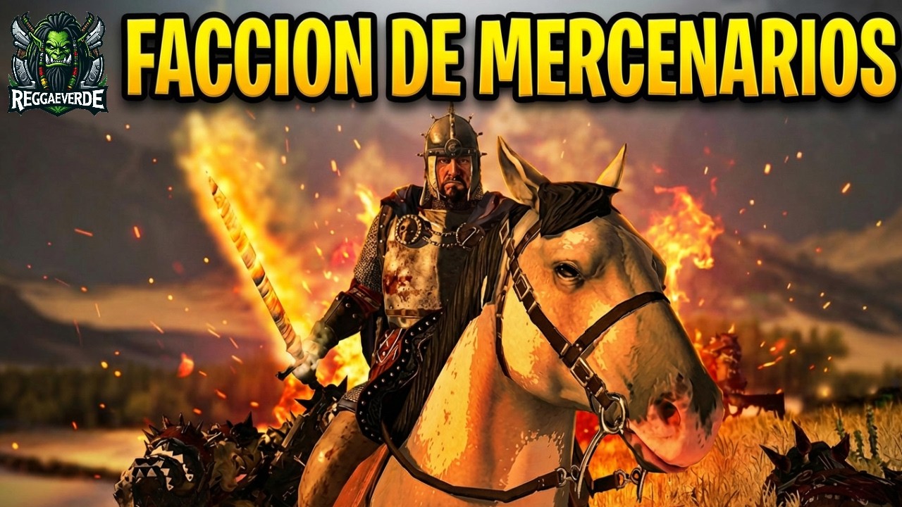 ⚔️ Los GRUDGEBRINGERS LLEGAN a Total War Warhammer 3 | Mod Horda de Mercenarios y Contratos