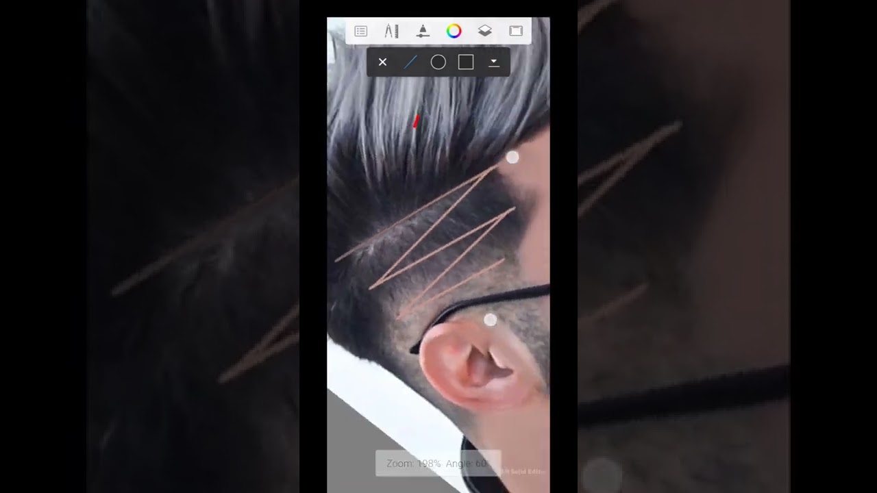 Autodesk Hair Style Editing#shorts #autodesk #hairstyle #photoediting