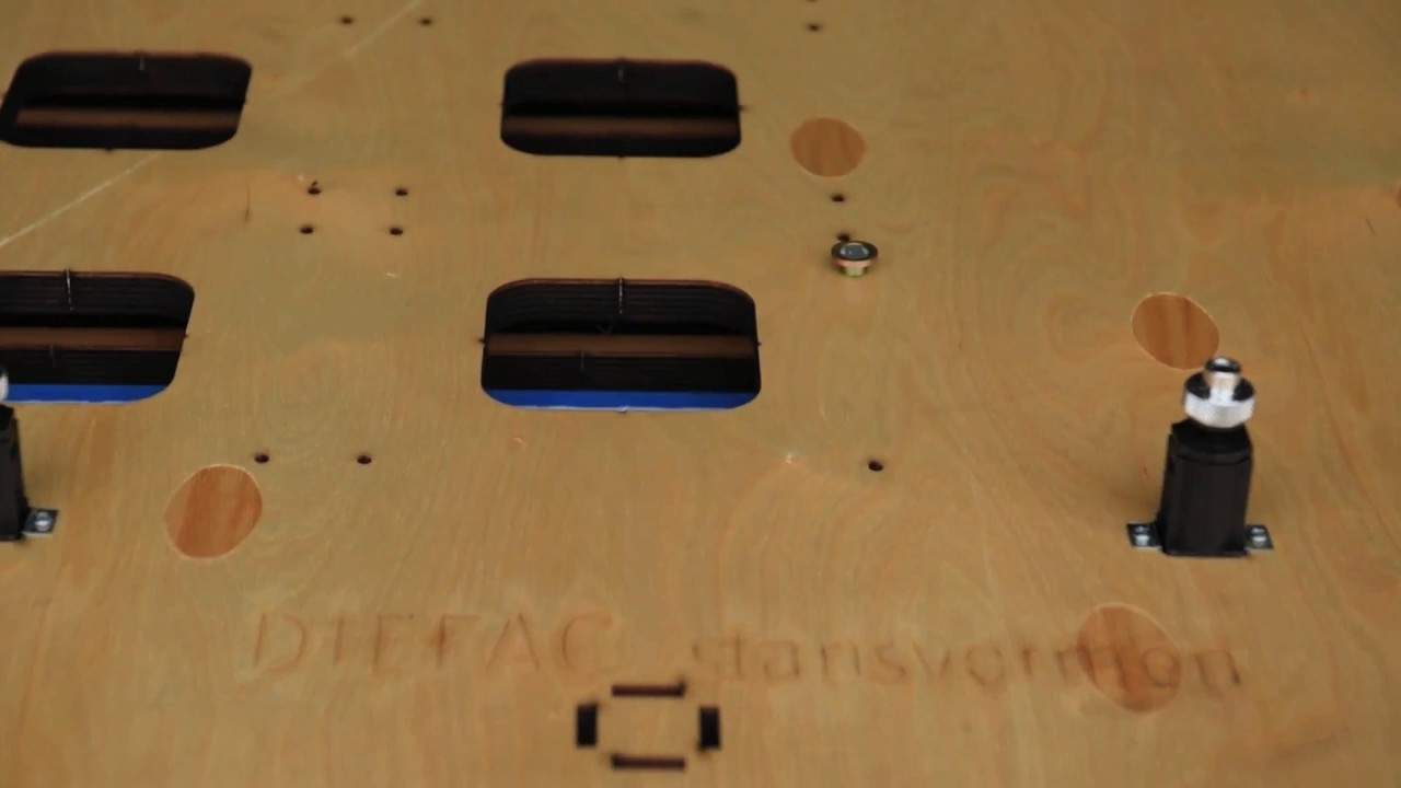 Quick-Lock upper blanking frame for BOBST automatic diecutter