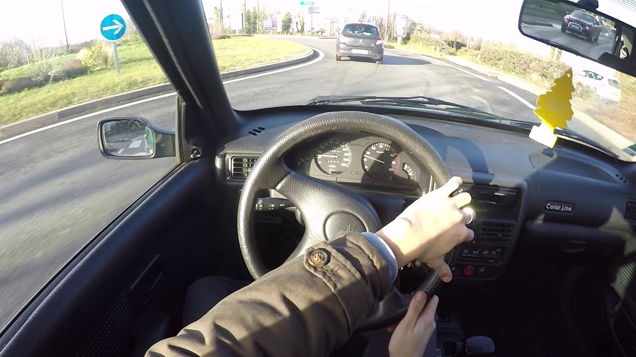 Peugeot 106 1.4i (1998) - POV Drive