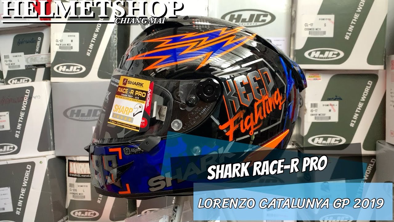 SHARK RACE-R PRO LORENZO CATALUNYA GP 2019