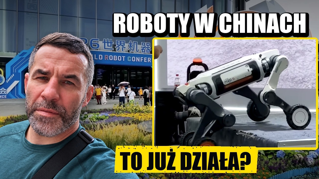 Chińskie roboty z bliska. Co już potrafią? Pekin i Szanghaj | Chiny #1