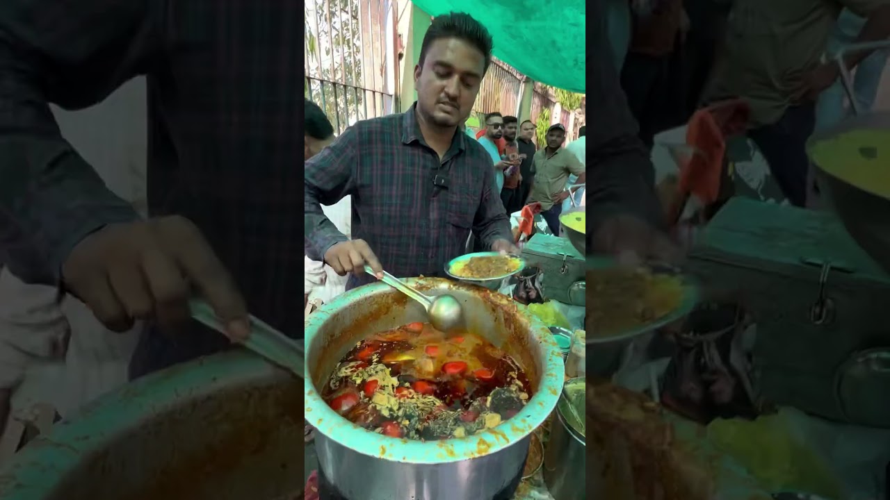 Nagpur Ka Famous Tari Poha 🫣🤣😱 #youtubeshorts #streetfood #trending #shorts