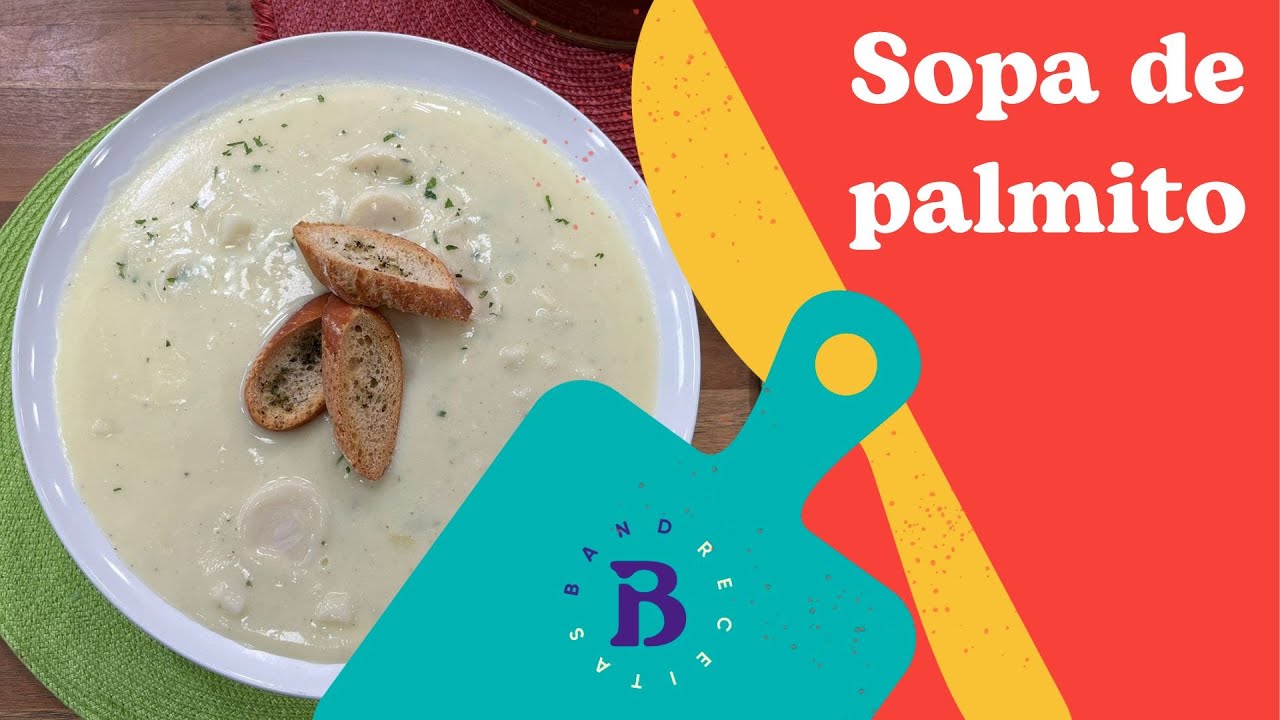 Sopa de palmito da Catia Fonseca | Band Receitas