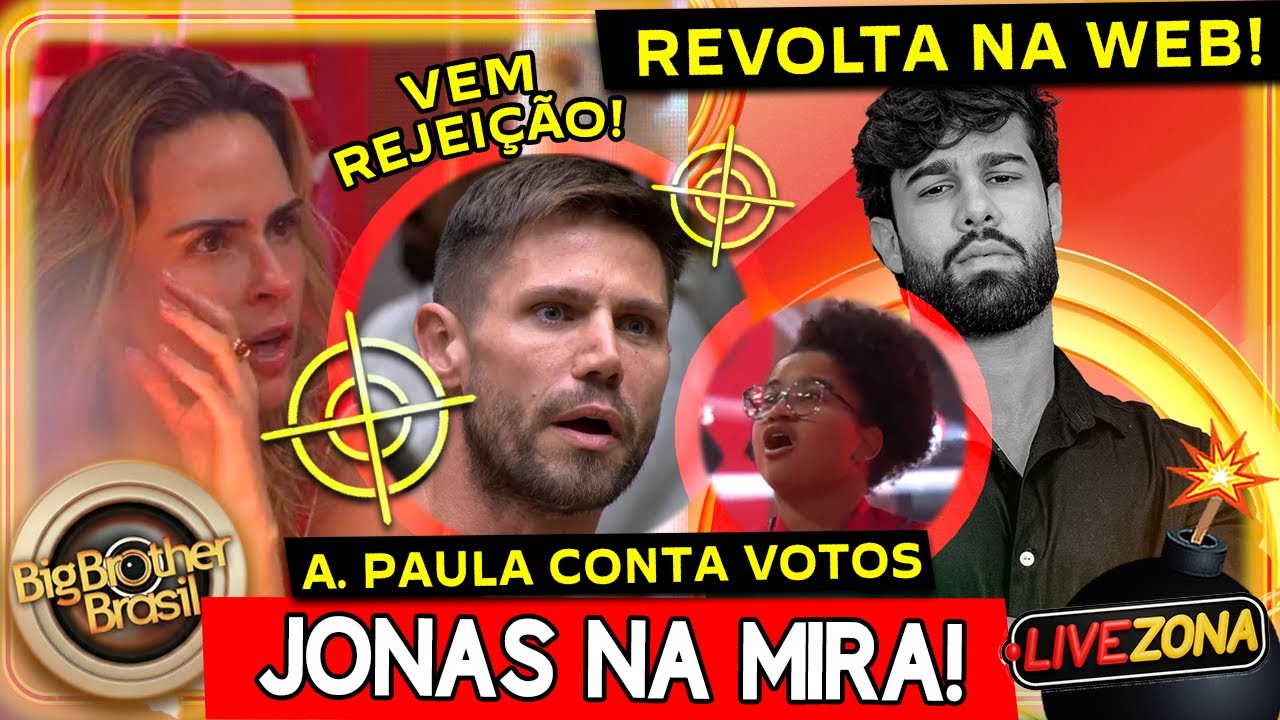 🚨BBB26 FESTA: ANA PAULA ARMA PRA BOTAR JONAS NO PARED&Atilde;O E MILENA DEBOCHA!🔥 PAULO AUGUSTO &Eacute; EXPULSO!😱