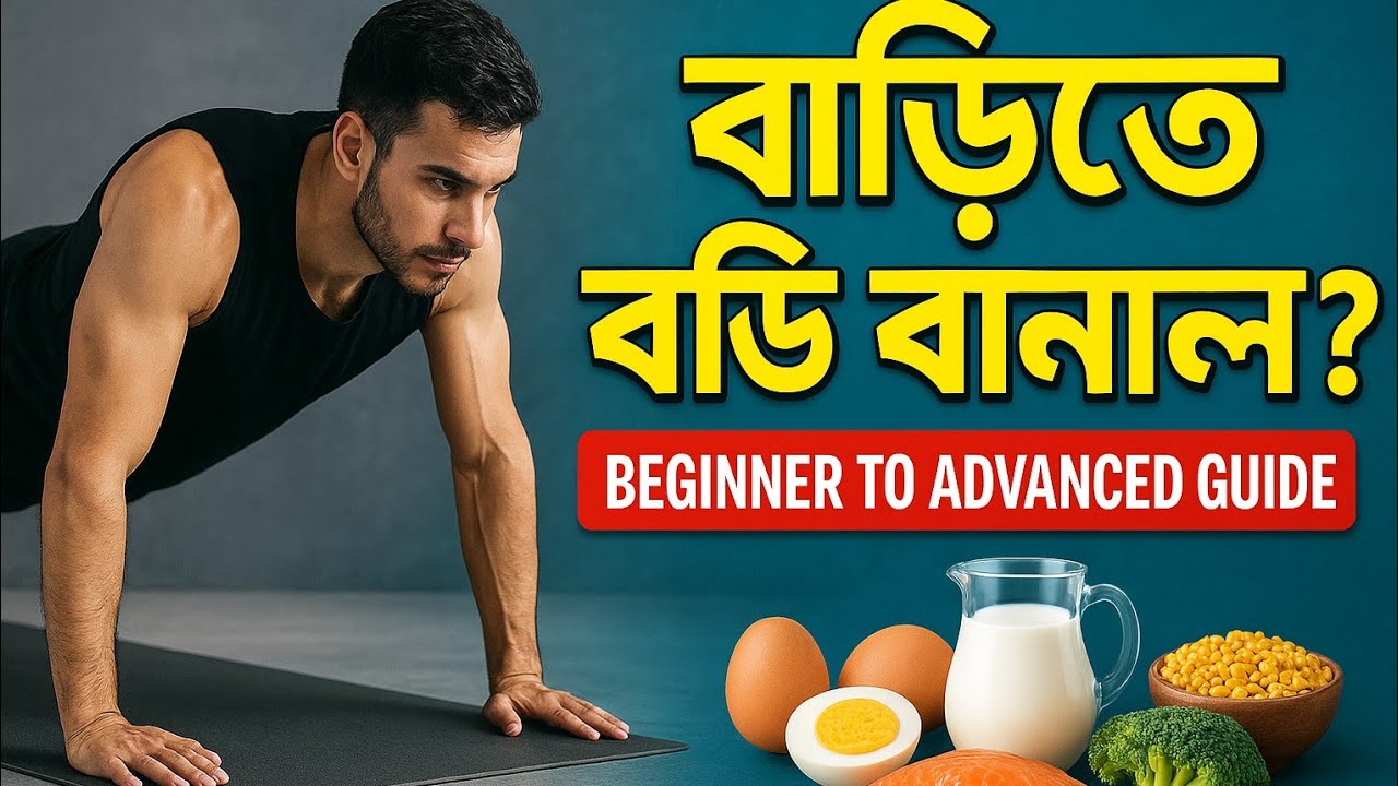 কিভাবে বডি বানাবেন? Beginner থেকে Pro সম্পূর্ণ গাইড | Full Body Transformation
