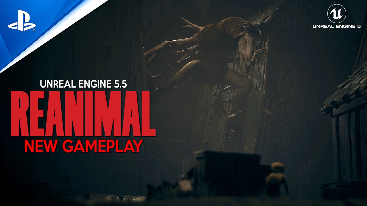 REANIMAL New Gameplay Preview | Co-op Horror in Unreal Engine 5 by LITTLE NIGHTMARES Creators