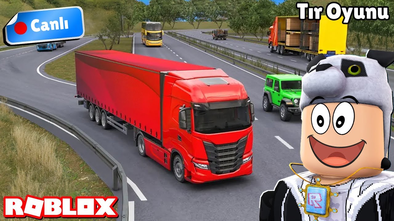 CANLI: Çılgın Tırcı Geri Döndü ! - Roblox Trucking Empire