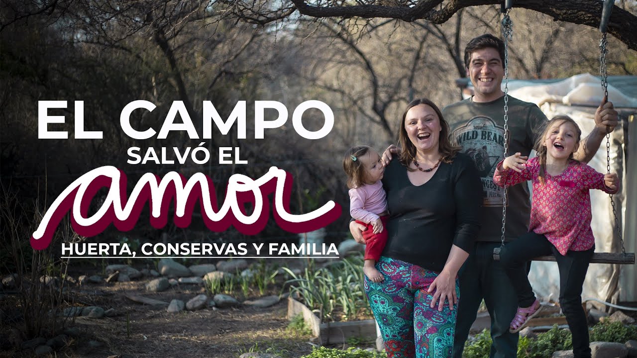 SE REENCONTRARON EN EL CAMPO | Huerta, conservas y amor.