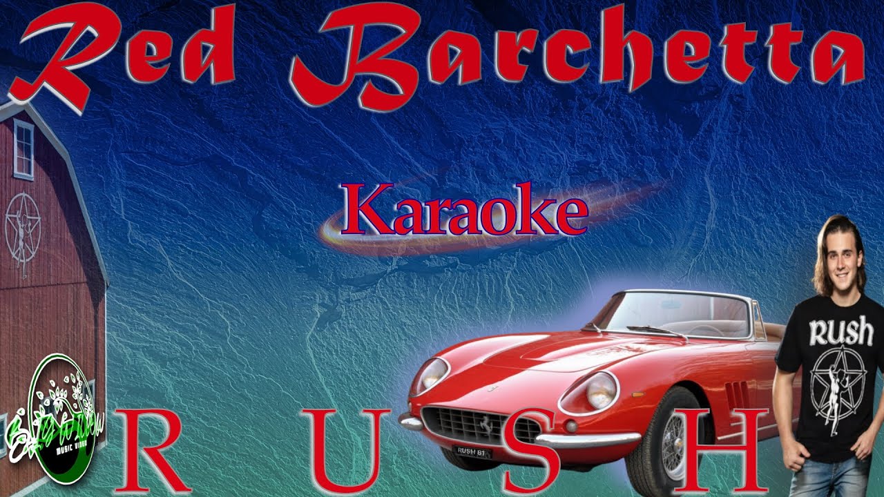 Red Barchetta | Rush | ComeToLife Karaoke 🎤