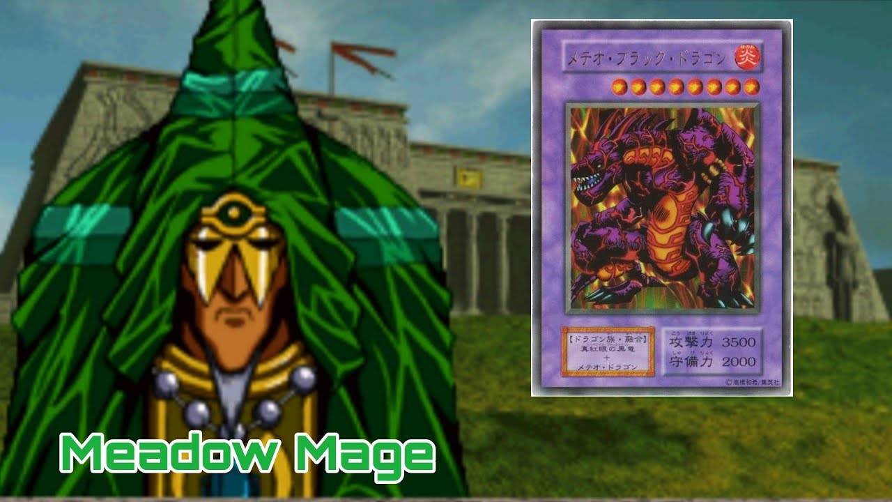 YU-GI-OH Forbidden Memories _ How To Get Meteor B. Dragon